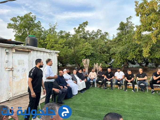 عقد راية الصلح بين أبناء عائلة جابر وأبناء داوود\حسنين